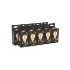 Лампа светодиодная  Filament А60 10W 820lm 2400К Е27 golden LED | 102802010 | Gauss