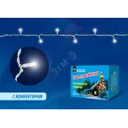 Гирлянда светодиодная  с эффектом мерцания  ULD-S1000-120/TWK WHITE IP67   10м. соед. 120 диодов. белый свет. шнур белый | UL-00001351 | Uniel