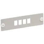 Панель для 4-ех оптических адаптеров (SC-Duplex в 19дюймовый кросс)