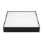 Светильник IM-QUADRO-EMERGENCY-3H-S400x400-44W Warm3000 (BK, 120 deg, 230V) (IP40 металл, 2 года)