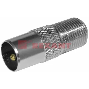 Переход гнездо F - штекер TV,