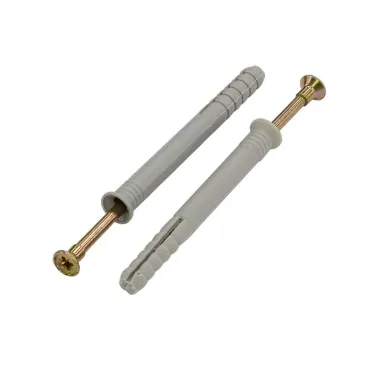 Дюбель-гвоздь 6х80 потайной бортик, полипропилен (10шт)