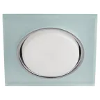 Встраиваемый светильник со светодиодной подсветкой DK LD50 FR GX53 белый матовый