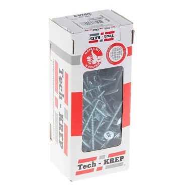 Саморез по металлу 4,2х50 остроконечный (100шт) - коробка