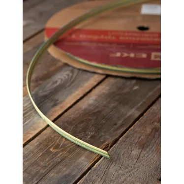 Трубка термоусаживаемая ТУТ нг 8/4 жел-зел рулон PROxima