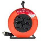 Удлинитель на катушке 'Атлант 2.0' 4 гнезда 30м с заземлением КГ 3x1.5 16А/3.5кВт IP44 PROxima