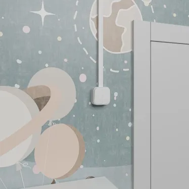 Quteo Выключатель двухклавишный наружный белый 10А