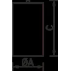 Светильник светодиодный OKKO P 18 BL D45 3000K