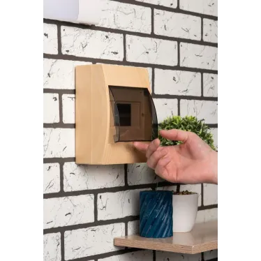 Щит распределительный навесной ЩРН-П- 6 светлое дерево IP41 PROxima