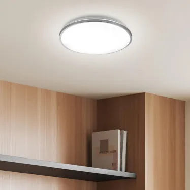 Светильник потолочный светодиодный Классик с ДУ SPB-6-70-RC Chrome 70Вт 3000-6500К 4800Лм ЭРА