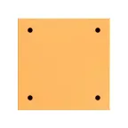 Коробка стальная FS с гладкими стенками и клеммниками IP66 150х150х80мм 5р 450V 20A 10мм.кв