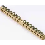 Шина нулевая 6х9 (14групп/центр) ШН-101