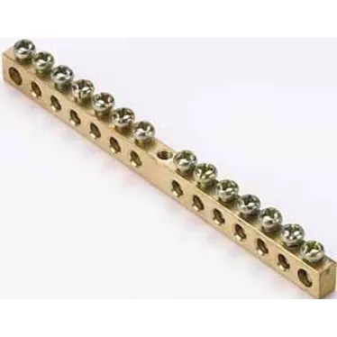 Шина нулевая 6х9 (14групп/центр) ШН-101