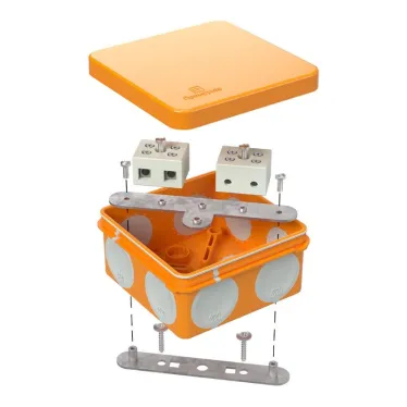 Коробка огнестойкая для о/п двухкомпонентная 60-0210-FR10.0-4 Е15-Е120 80х80х40