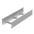 Лестничный лоток кабельрост 200х160х9000, толщина 2,5 мм, Сендзимир цинк