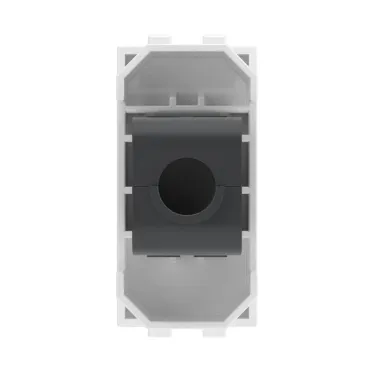 BRAVA Розетка компьютерная RJ45 (разъем PcNet) 1 модуль категория 5е белая