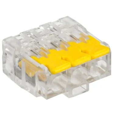 Строительно-монтажная клемма СМК 228-413 (100шт/упак)