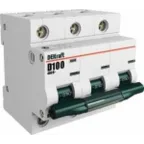 Выключатель автоматический трехполюсный 80А С ВА-201 10кА