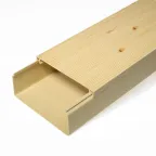 Кабель-канал сосна второй замок 100х40 (24м/уп) Промрукав