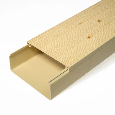 Кабель-канал сосна второй замок 100х40 (24м/уп) Промрукав