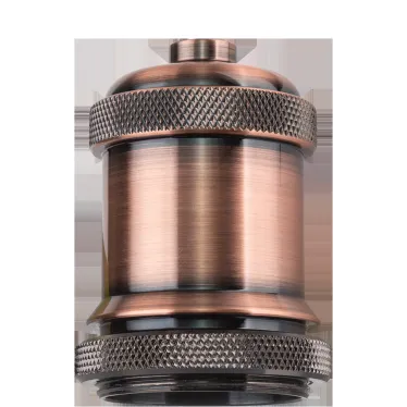 Патрон электрический NLH-V01-006-E27 подвес.метал. черненая мед | 61519 | Navigator