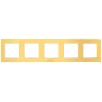 Рамка 5 постов, золото