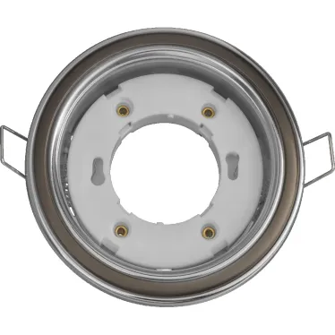 Светильник встраиваемый под лампу GX53 NGX 93 068 NGX-R10-004-GX53 (Два цвета серебро-черный хром) | 93068 | Navigator
