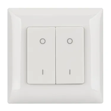 Панель SMART-P47-DIM-P-SUF (3V, 2 зоны, Knob, 2.4G) (Arlight, Пластик) | 028301 | Arlight