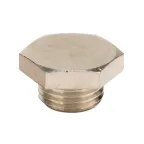 Заглушка M16x1.5 никелированная латунь