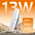 Лампа светодиодная LED Elementary 13Вт 3000K GX53 890lm | 83813 | Gauss