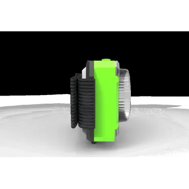 Фонарь светодиодный налобный 3 Вт 150 лм Черный IP33 на батарейках 3xААА GFL Gauss