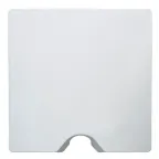 Вывод кабеля IP21 Etika с зажимом для кабеля белый