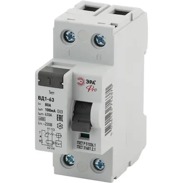 УЗО PRO NO-902-62 ВД1-63 2P 80А 100мА