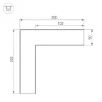 Угол SL-LINE-5035 (ARL, Металл)