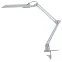 Светильник настольный с лампой PL на струбцине серый NL-201-G23-11W-GY ЭРА