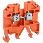 Клемма винтовая КВИ-2,5мм2 оранжевая