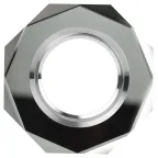 Светильник декор стекло многогранник MR16,12V/220V, 50W, GU5,3 зеркальный/хром (50/210 DK5 СH/SL