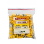 Клемма плоская изолир РПи-м 6.0-(6.3) РпИм 5,5-6-0,5 гнездо 7.4 мм 4-6 кв мм, REXANT