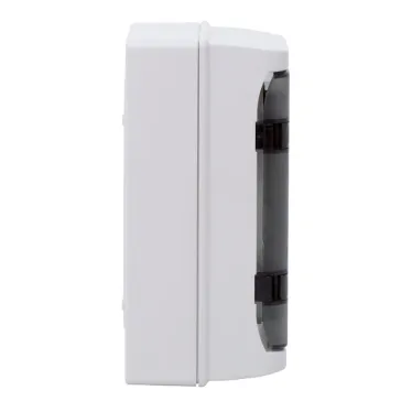 Щит распределительный навесной ЩРн-П-4 IP65 пластиковый прозрачная дверь серый