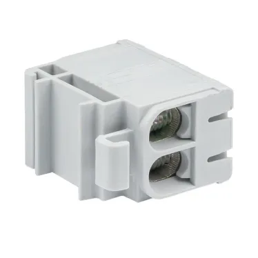 Клемма силовая вводная двойная КСВ 16-50 серая PROxima