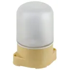 Светильник для бани пластик/стекло прямой IP65 E27 max 60Вт 137х107х84 сосна НББ 01-60-007