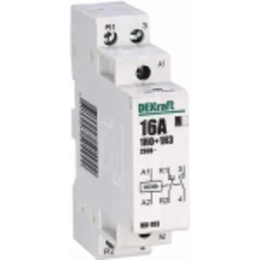 Контактор модульный 1НО+1НЗ 16А 230В МК-103