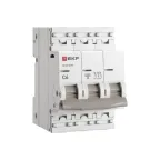 Выключатель автоматический трёхполюсный 6А (C) 6кА ВА 47-63N PROxima| M636306C | EKF