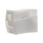 Клемма строительно-монтажная СМК 224-112 для свет-ка на 2 проводника белая 100шт, REXANT