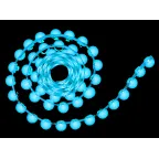 Лента светодиодная LEDx60/м 1м 6Вт/м 12В синий IP65 (5м)