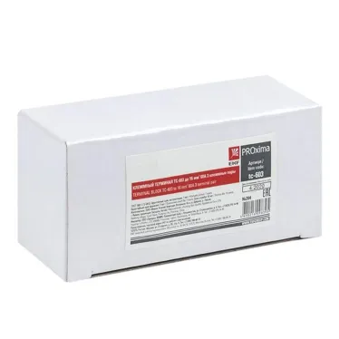 Терминал клеммный TC-603 до 16мм2 60A 3 клеммные пары