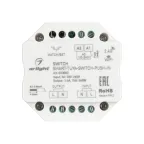 Контроллер-выключатель SMART-TUYA-SWITCH-PUSH-IN (230V, 1.5A, WiFi, 2.4G) (arlight, IP20 Пластик, 5 лет) | 033002 | Arlight