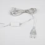 Гирлянда светодиодная Звезды 1,5х0,6 м, прозрачный провод, теплый белый свет свечения | 303-030 | NEON-NIGHT