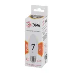 Лампа светодиодная LED B35-7W-827-E27 (диод, свеча, 7Вт, тепл, E27, (10/100/2800)