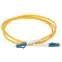 Патч-корд оптический соединительный (шнур коммутационный) для одномодового кабеля (SM) 9/125 (OS2) LC/UPC-LC/UPC одинарного исполнения (Simplex) LSZH 3м